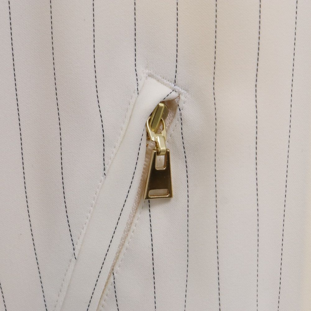 CULLNI 22SS ☆CULLNI/クルニ 22SS ストライプ ジップアップ ブルゾン