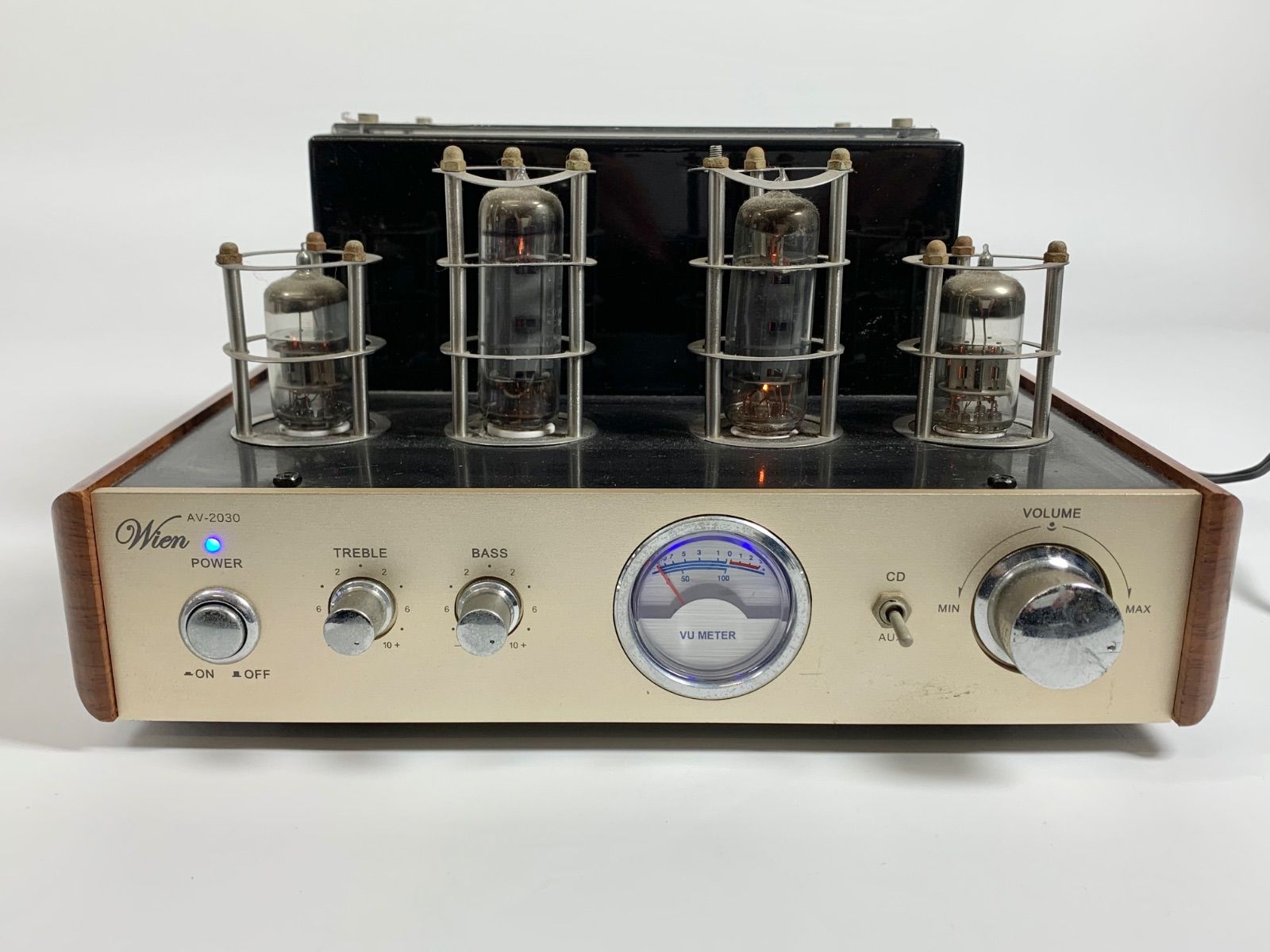 通電可】Wien ウィーン 真空管プリメインアンプ AV-2030 真空管