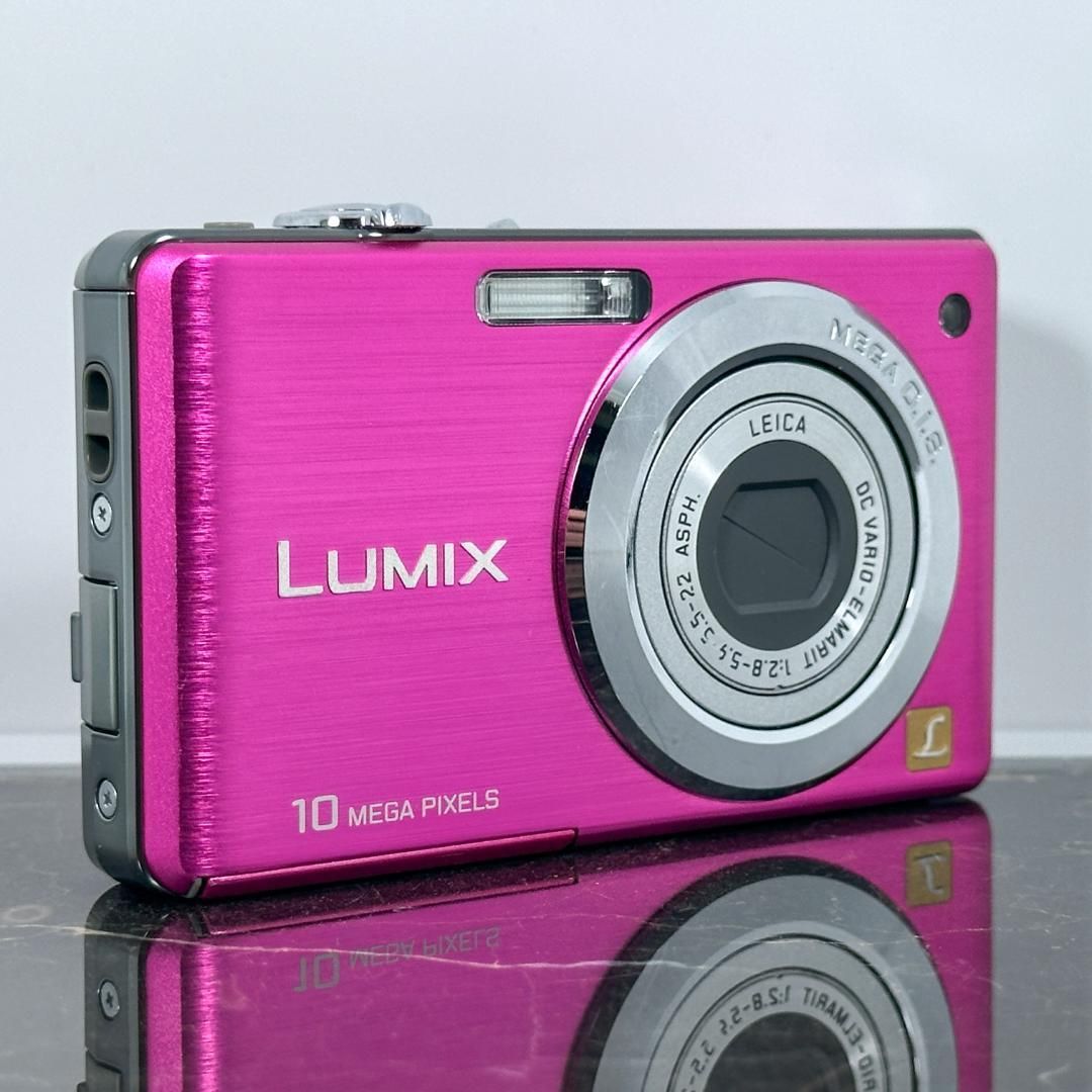 美品】Panasonic LUMIX DMC-FS7 ピンク - メルカリ