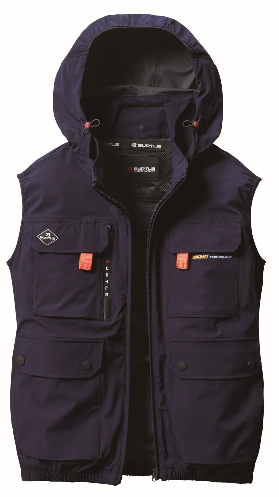 BURTLE バートル エアークラフトベスト RENEWAL(ユニセックス) 春夏用