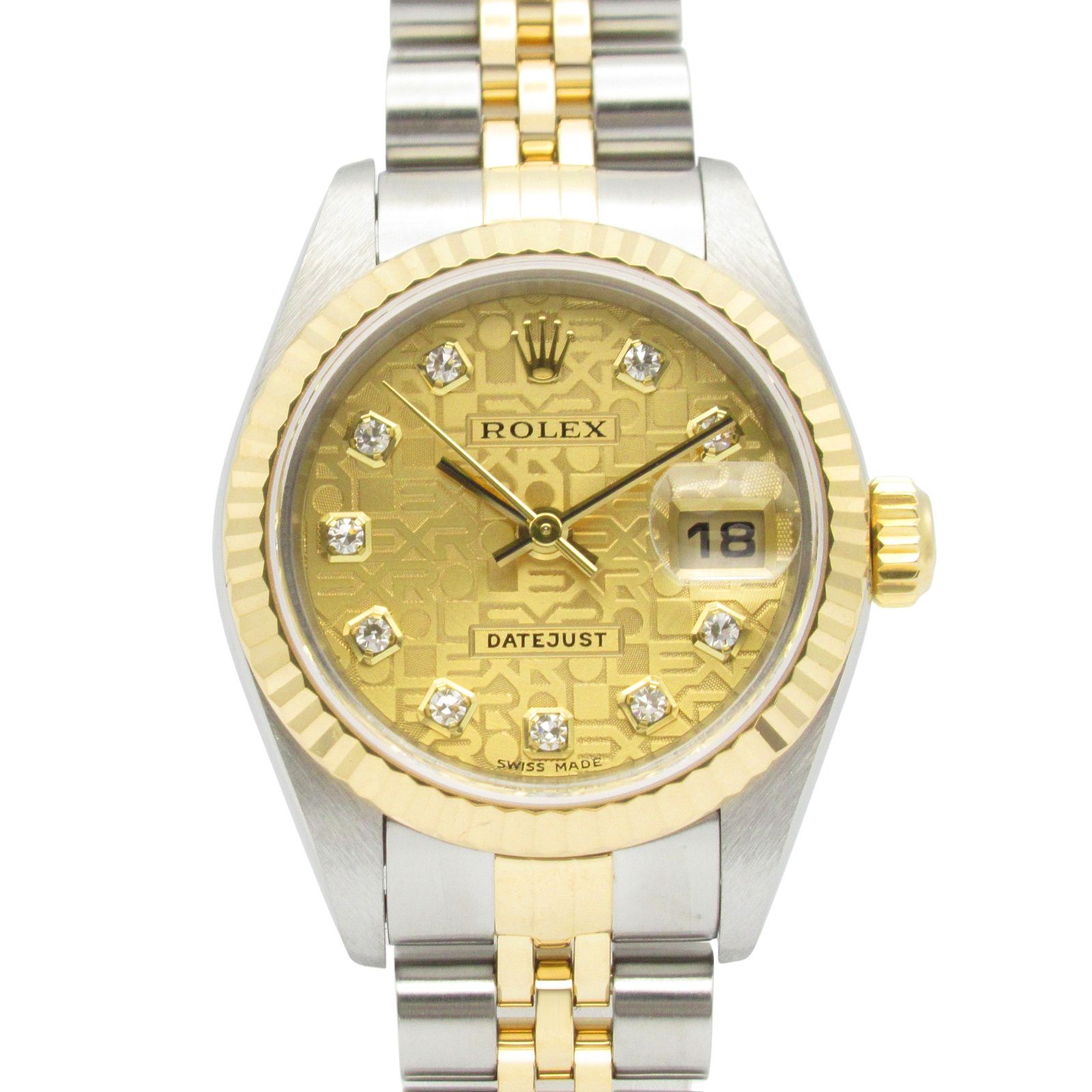 ロレックス ROLEX 腕時計 デイトジャスト Y番 79173G CH/コン/NP