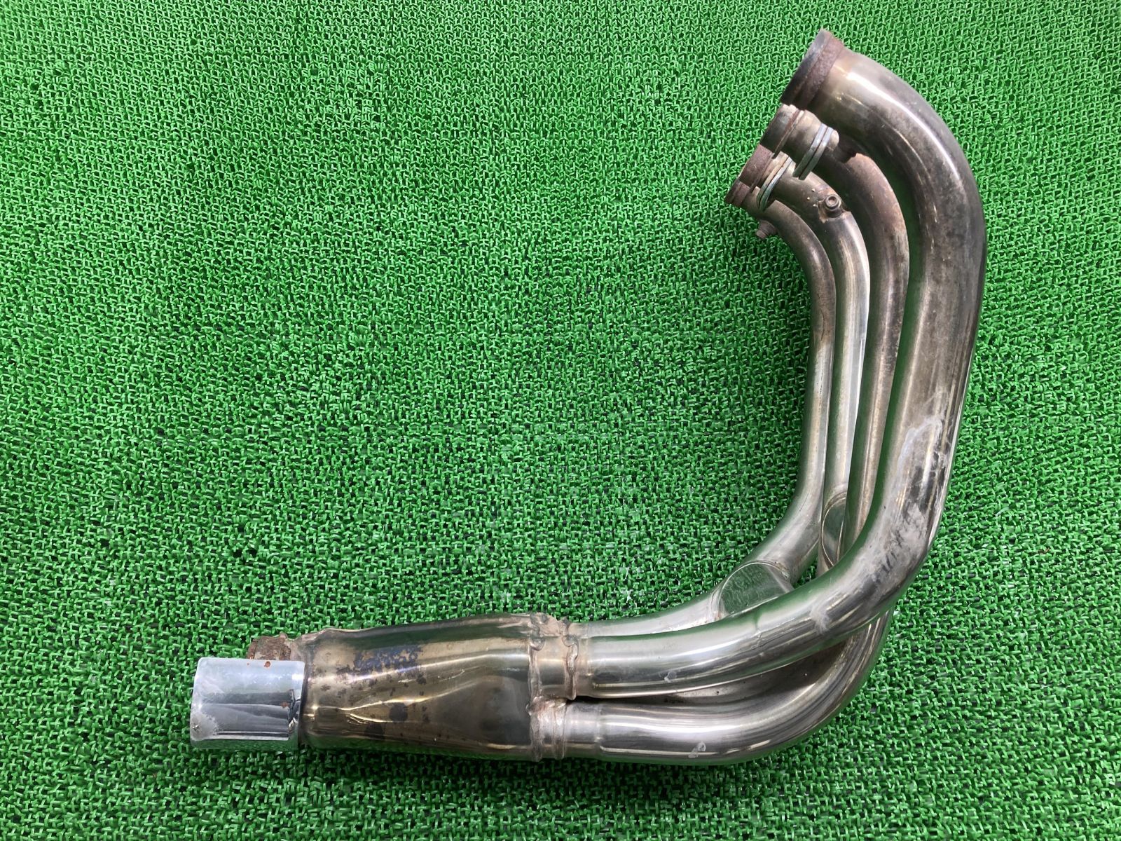 イナズマ1200 エキパイマフラー スズキ 純正 中古 バイク 部品 GV76A GSX1200FS INAZUMA1200 コケキズ無し 品薄 希少品 車検 Genuine