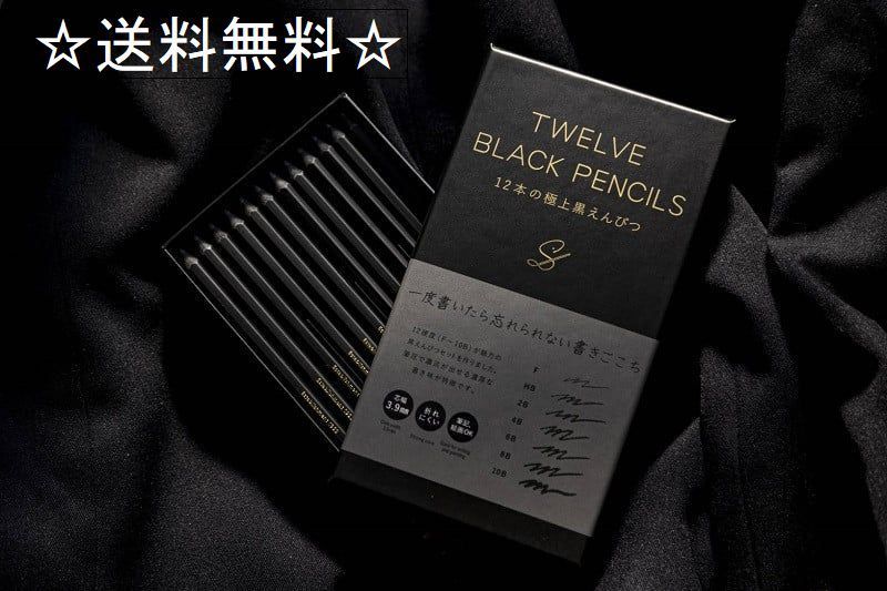 TWELVE BLACK PENCILS １２本の極上黒えんぴつ 鉛筆 - メルカリ