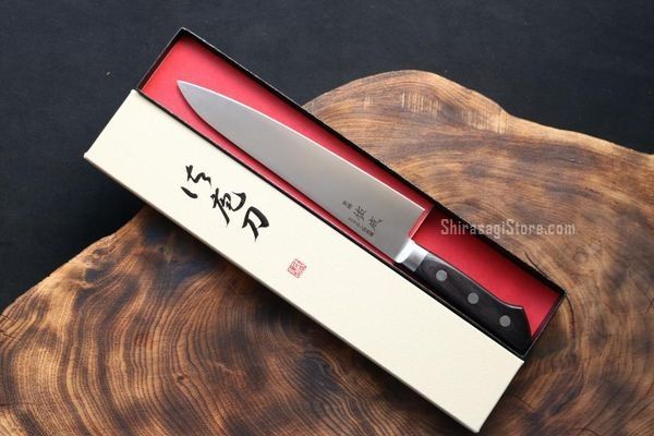 牛刀 包丁 佑成 スケナリ モリブデン鋼 210mm - ShirasagiStore.com