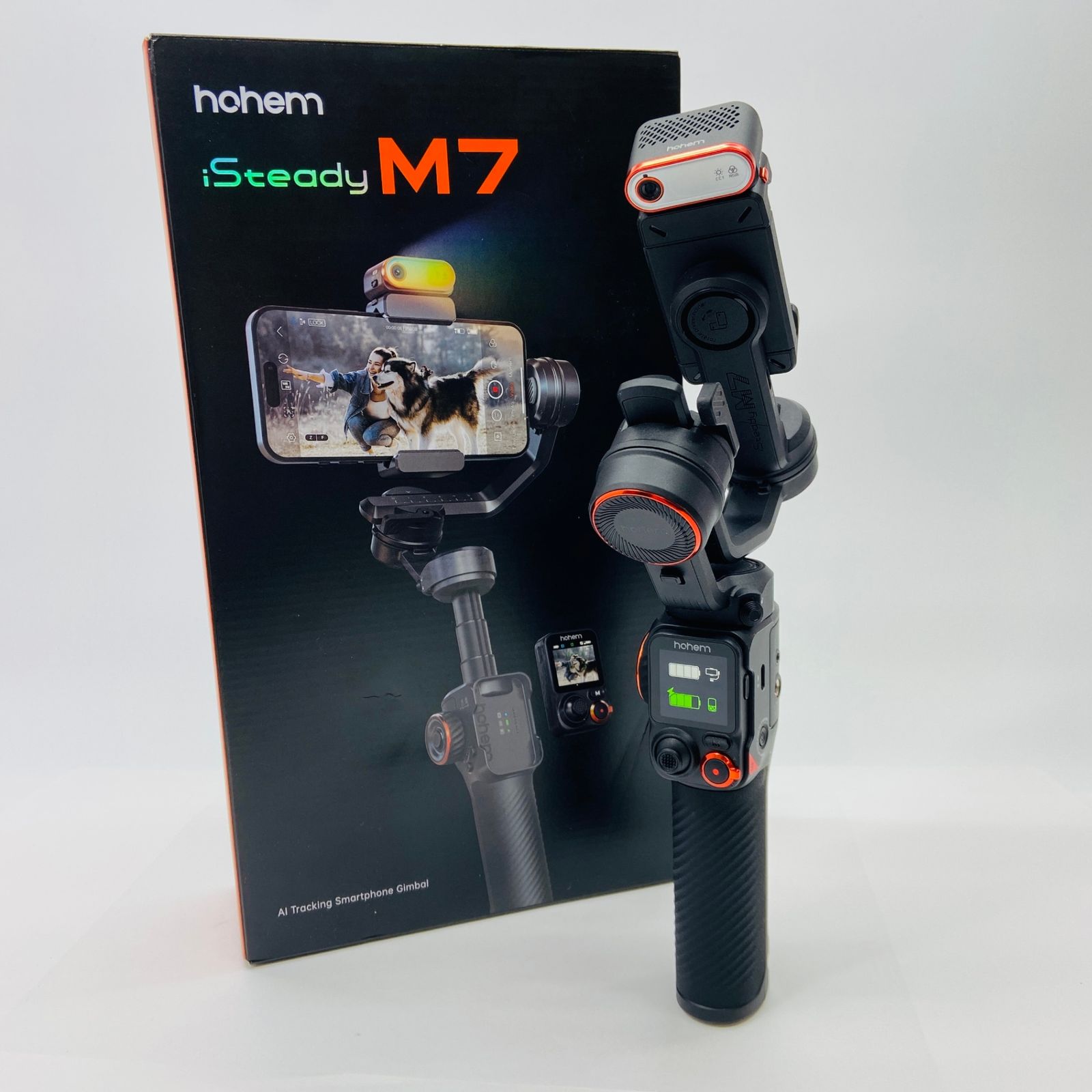Hohem iSteady M7 スマートフォン用ジンバル スタビライザー