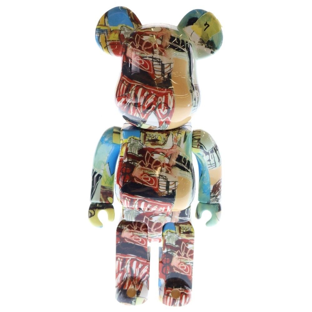 MEDICOM TOY メディコムトイ BE RBRICK ×JEAN MICHEL BASQUIAT SPECIAL 400% ベアブリック ジャン ミシェル バスキア 人形 フィギュア ブルー|レッド