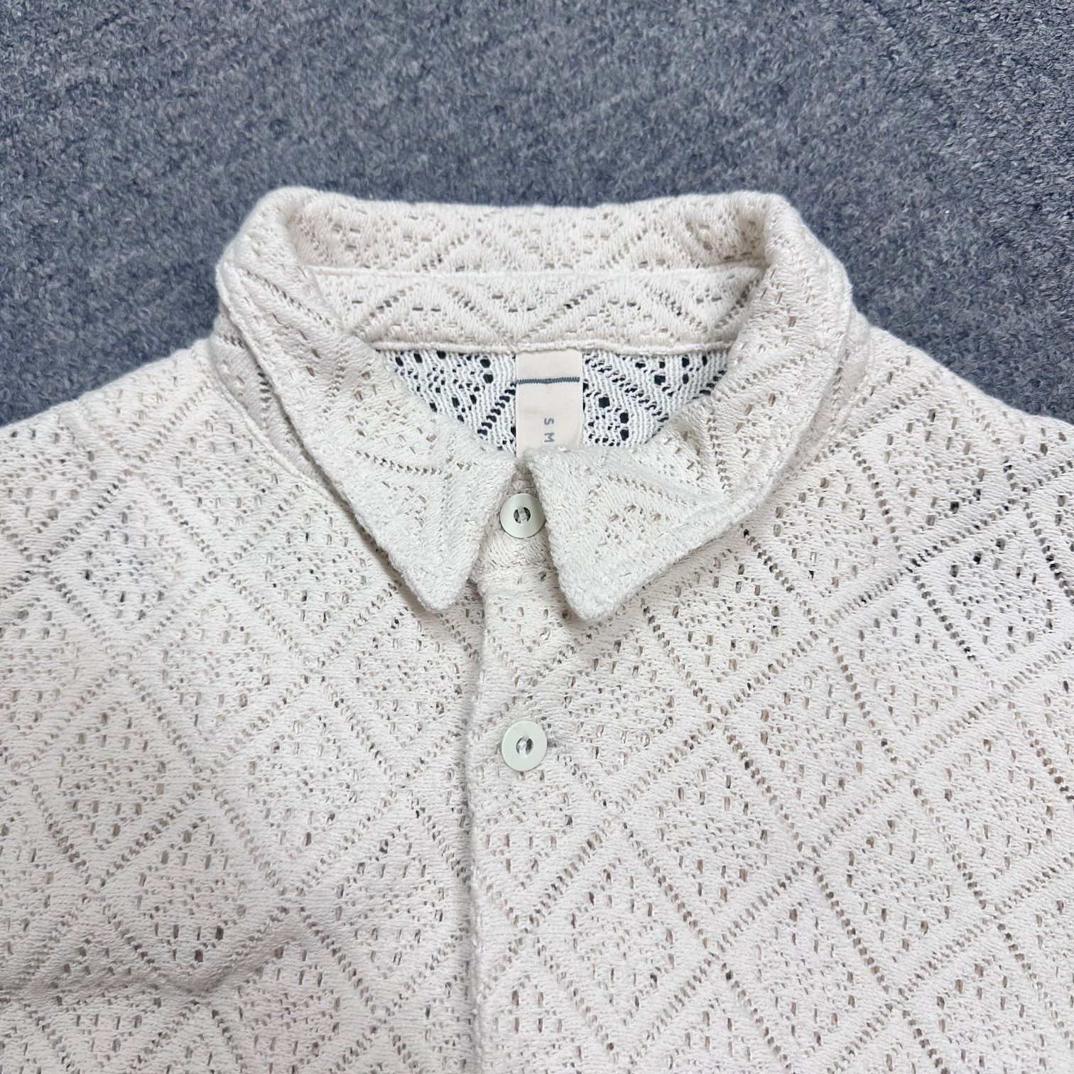SHINYA KOZUKA 22SS HOLIDAY ノースリーブメッシュシャツ 半袖 