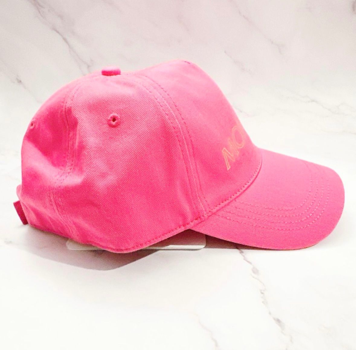 定価56,100円◇MONCLER◇モンクレール キャップ 帽子 ピンク ロゴ