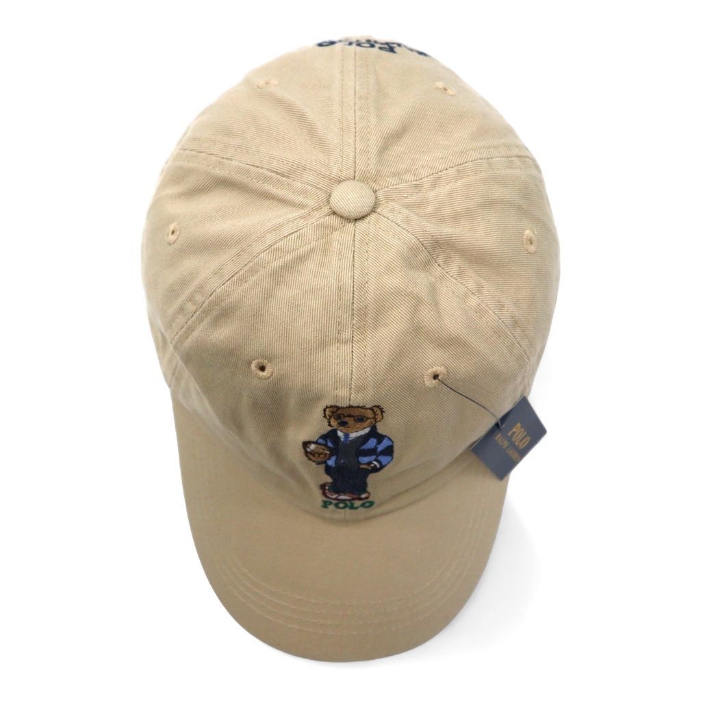 POLO RALPH LAUREN ポロベア ベースボールキャップ ONE ベージュ