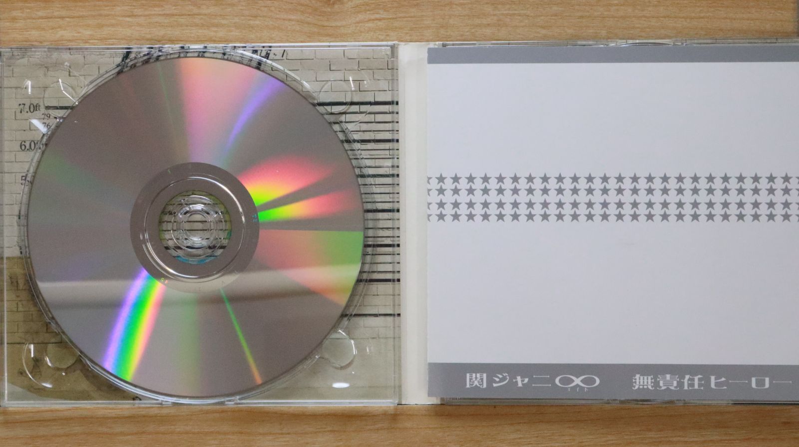 国内盤CD☆関ジャニ∞/Kanjani∞□ 無責任ヒーロー(初回限定盤B