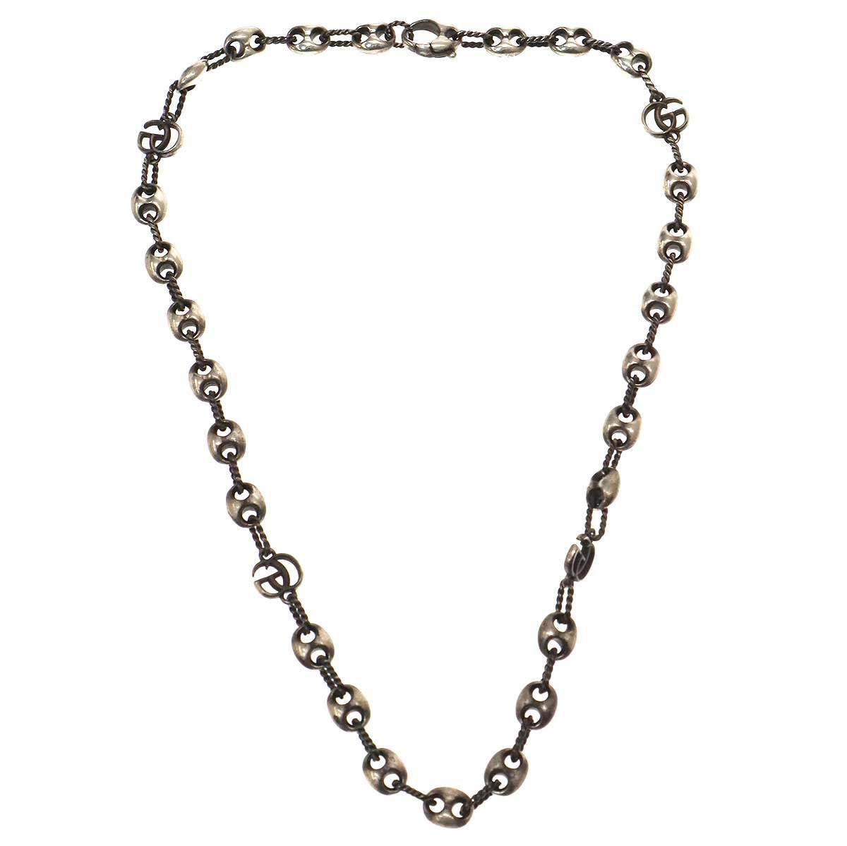 GUCCI - GGマーモント ネックレス - Amazon | [グッチ] GGマーモント ダブルG エングレービング キー