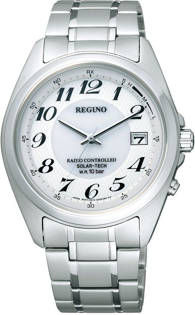 シチズン CITIZEN 腕時計 REGUNO レグノ ソーラーテック 電波時計 RS25-0347H メンズ