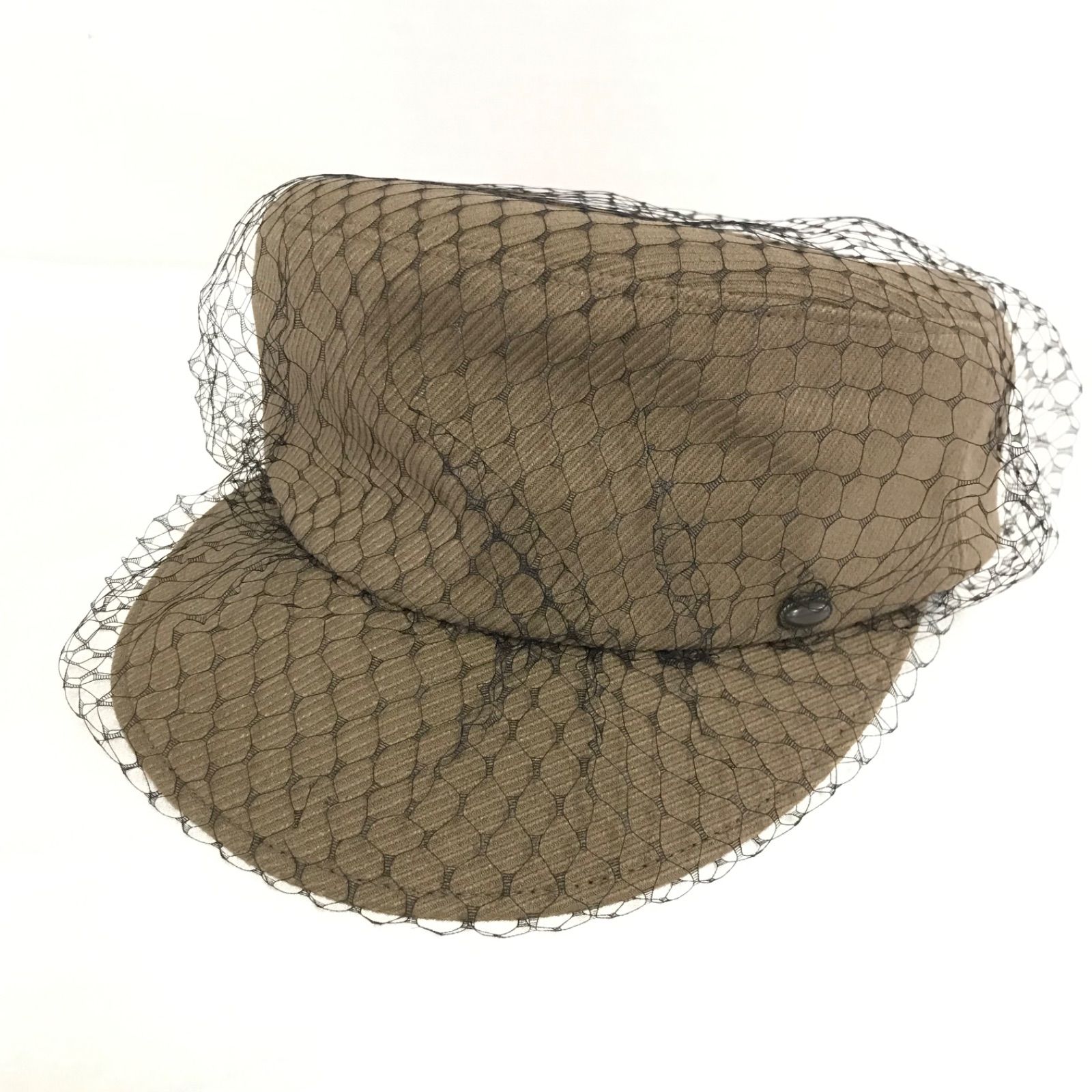 CA4LA チュールを纏ったキャスケット　帽子 CA4LA チュールを纏ったキャスケット 帽子 【公式通販】