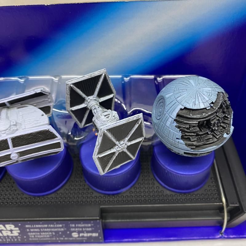 中古】開封・箱イタミ・ﾌﾞﾘｽﾀｰ剥がれ)2点セット ペプシ ボトル