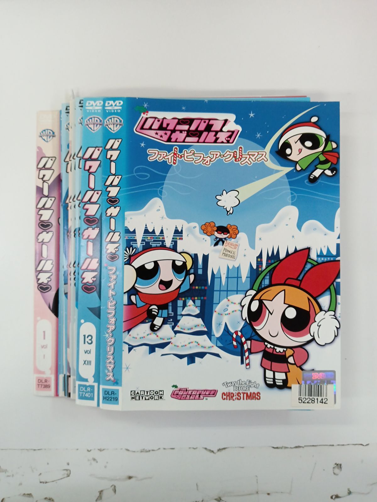 パワーパフガールズ　DVD 14枚セット　レア？ パワーパフ ガールズ【14本セット】 T-57 - メルカリ