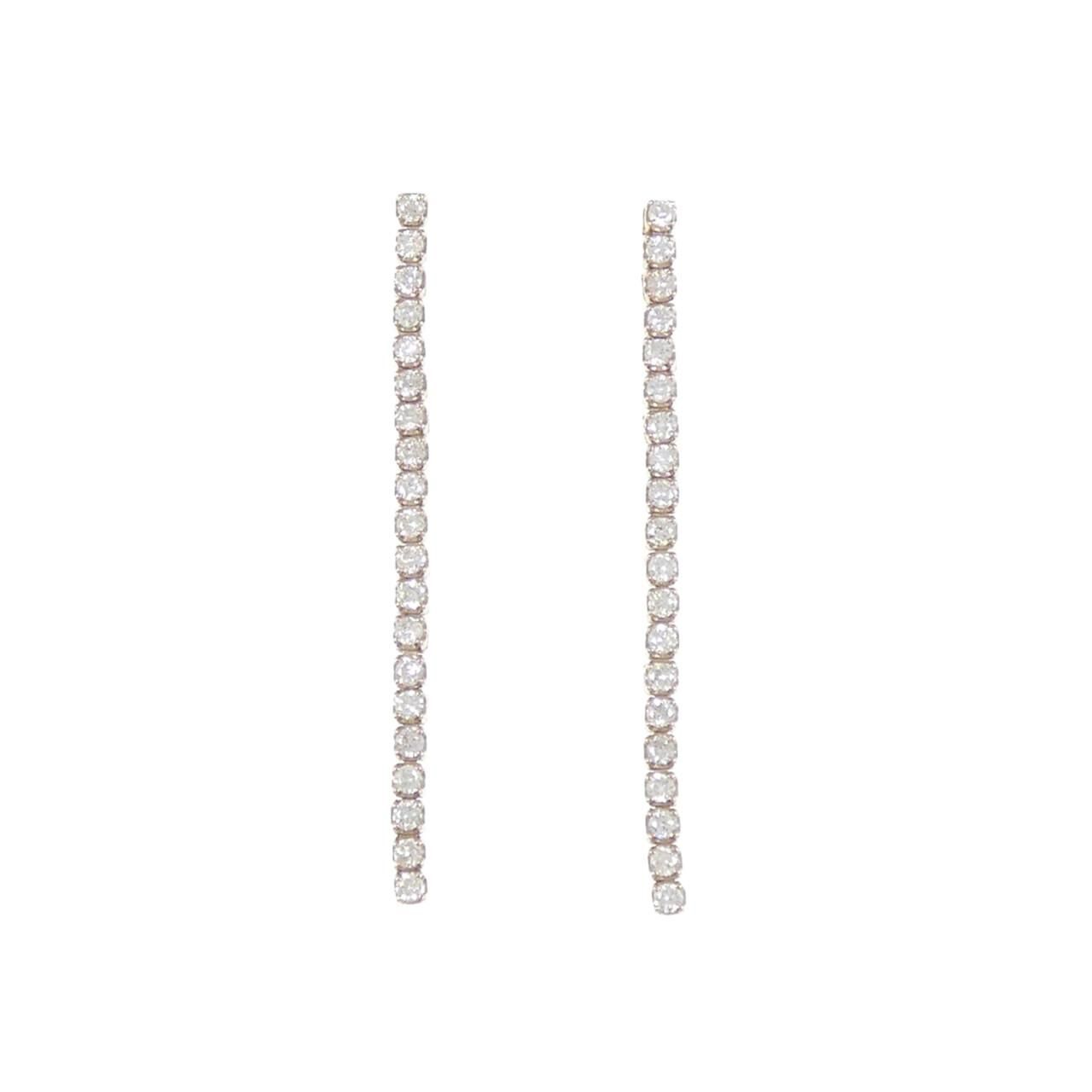 K18PG|K18YG ダイヤモンド ピアス 0.70CT