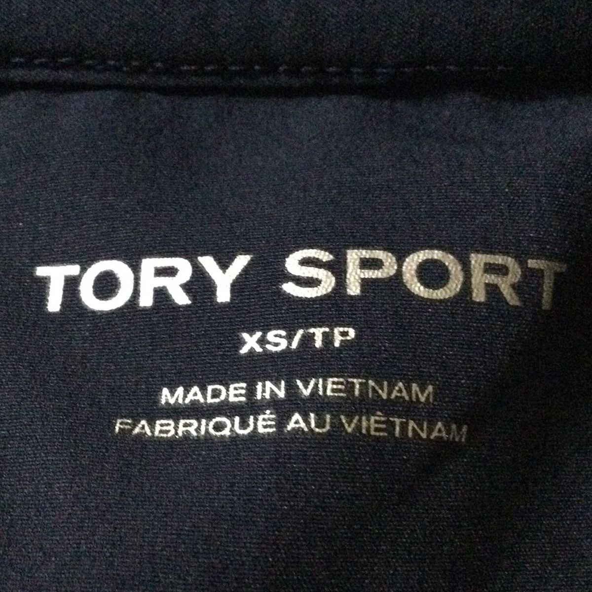 TORY SPORT(トリースポーツ) ワンピース サイズXS レディース美品  パフォーマンス プリーツ ゴルフ ドレス 73472 ダークネイビー×白
