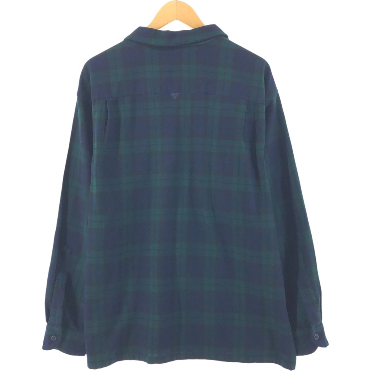 古着 ペンドルトン PENDLETON ボードシャツ チェック柄 オープンカラー