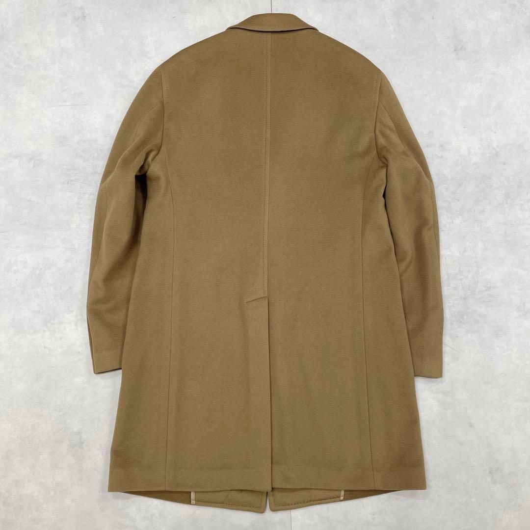 タリアトーレ チェスターコート　ウールカシミア キャメル　52サイズ TAGLIATORE タリアトーレ カシミヤ100% チェスターコート キャメル
