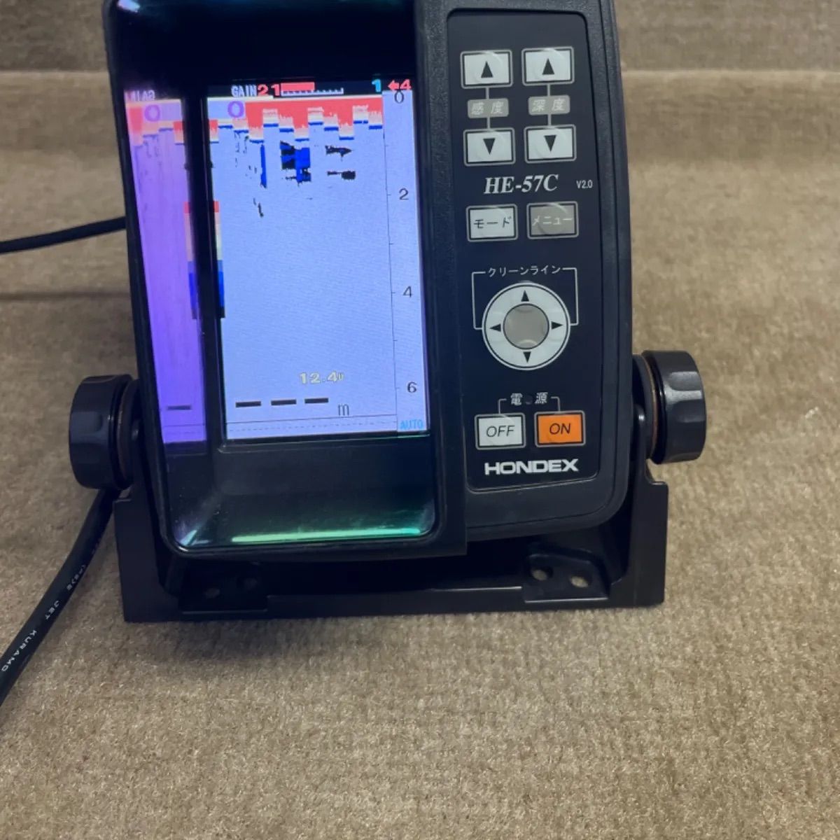 HONDEX(ホンデックス) HE-57C ホンデックス HE-57C HONDEX カラー魚群探知機 ＨＯＮＤＥＸ