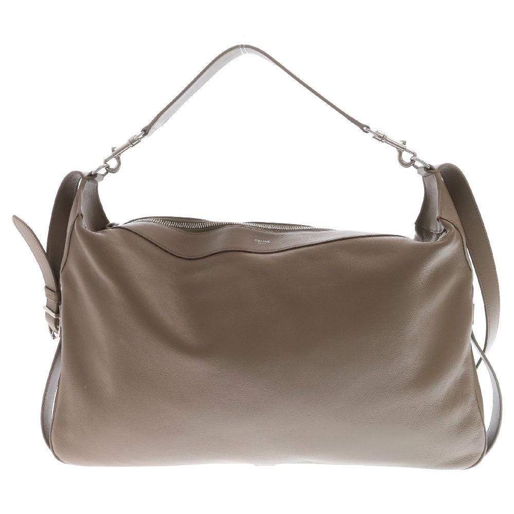 CELINE (セリーヌ) LARGE ROMY ラージ ロミー サプルカーフ 2WAY ハンドバッグ ショルダーバッグ ブラウン 111773DPJ