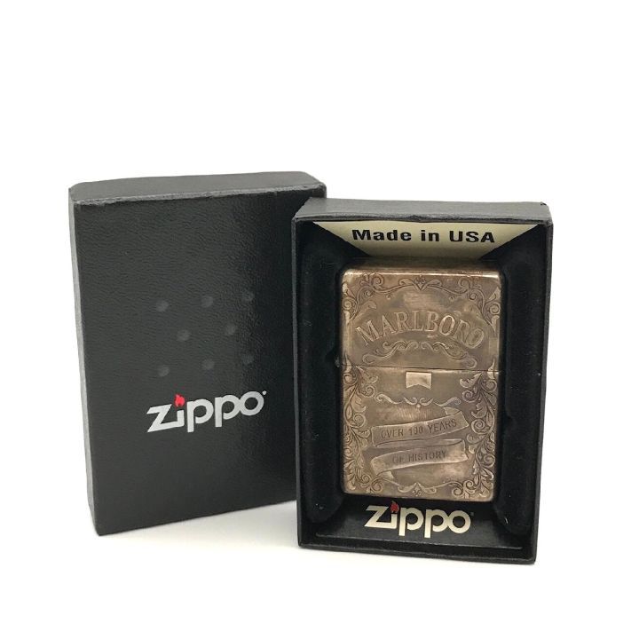 ジッポー　マルボロ　未使用 激レア 未使用 Zippo MARLBORO ジッポ マルボロ 100周年 記念
