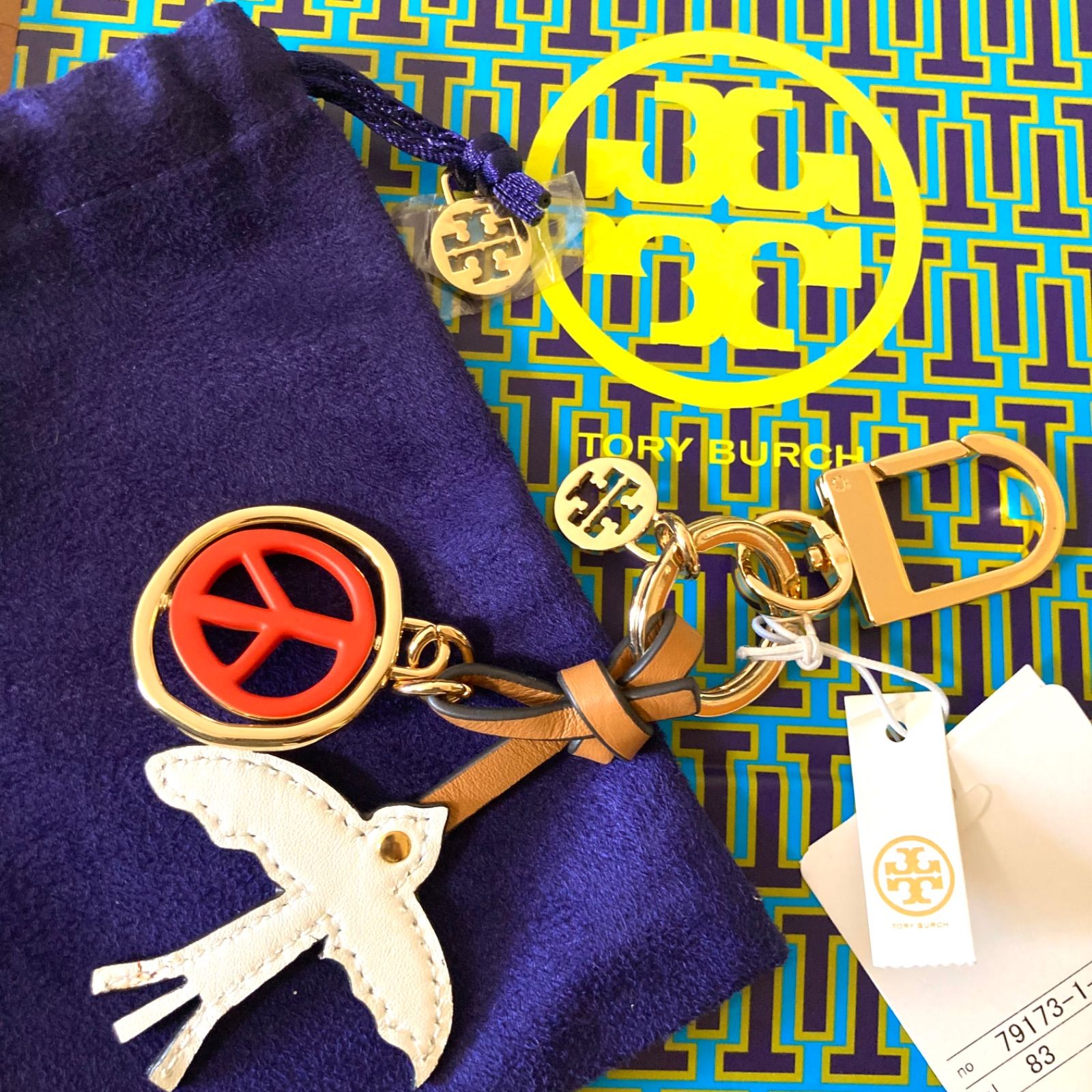 ♥ トリーバーチ キーホルダー バッグチャーム 品