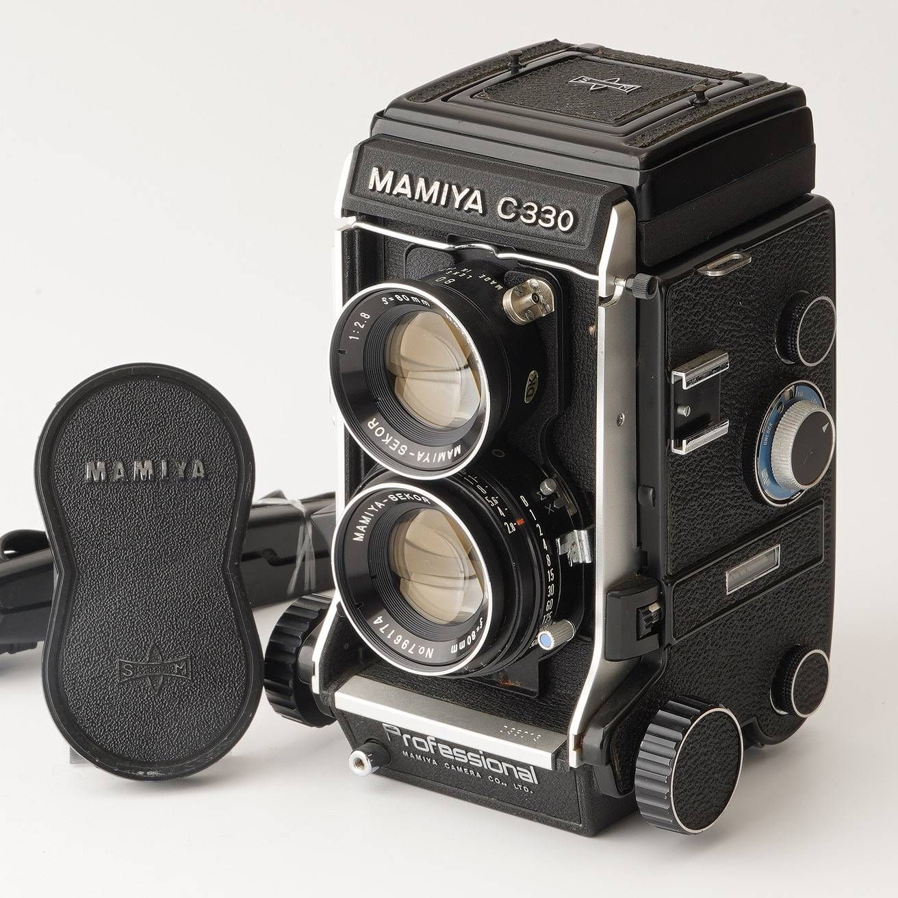 マミヤ Mamiya C330 Professional | MAMIYA-SEKOR 80mm F2.8 ブルードット
