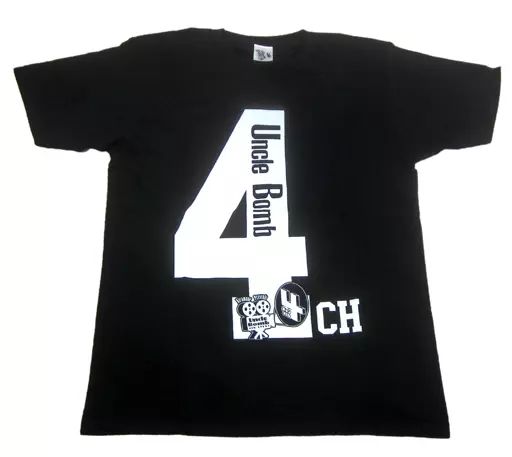 中古】Tシャツ(男性アイドル) Uncle Bomb 4チャンネルTシャツ