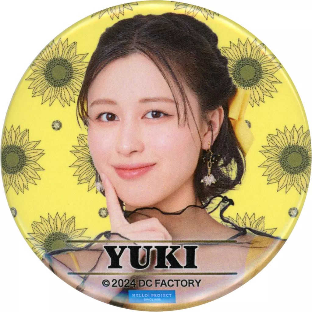 中古】バッジ・ピンズ 平山遊季(アンジュルム) 缶バッジ 「モバガチャ