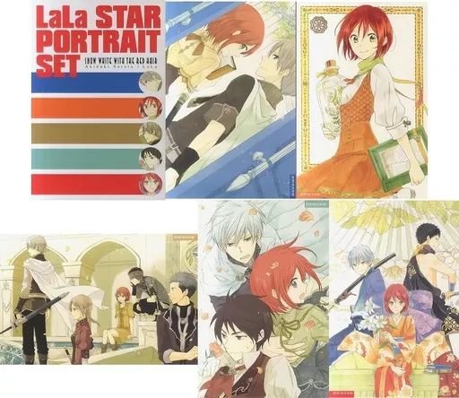 中古】アニメムック ≪アニメ・漫画系書籍≫ LaLa STAR PORTRAIT SET