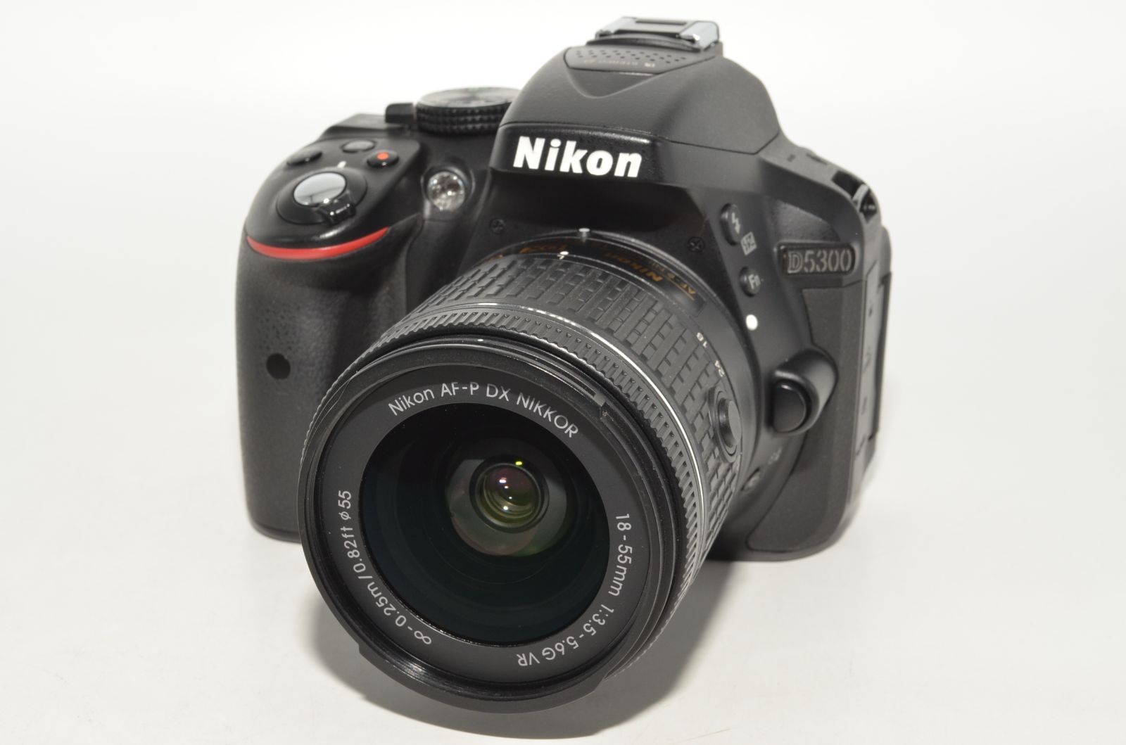 250835 上 Nikon デジタル一眼レフカメラ D5300 AF-P 18-55 VR レンズキット ブラック D5300LKP18-55