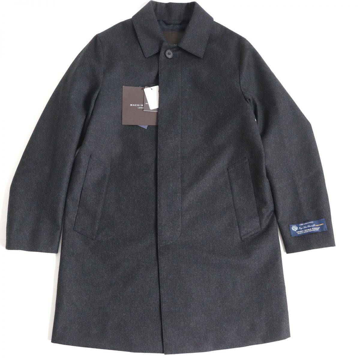 MACKINTOSH×Loro Piana ウール ステンカラーコート