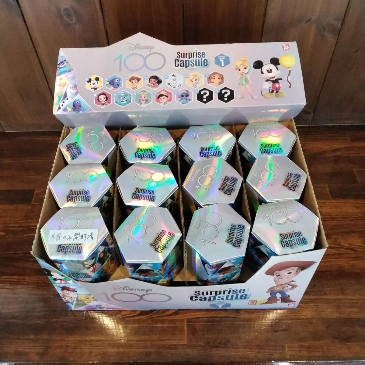 [カワダ] ディズニー100 サプライズカプセル シリーズ1　24個入り 1BOX【H】