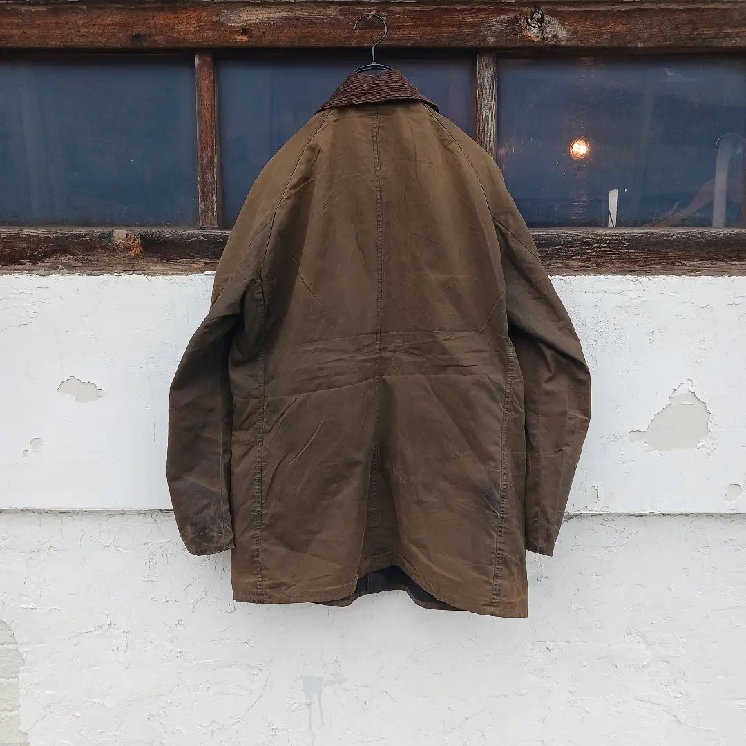 3クラウン Barbour BRISTOL Lサイズ カーキ ブラウン オイルド 3クラウン Barbour BRISTOL Lサイズ カーキ ブラウン オイルド