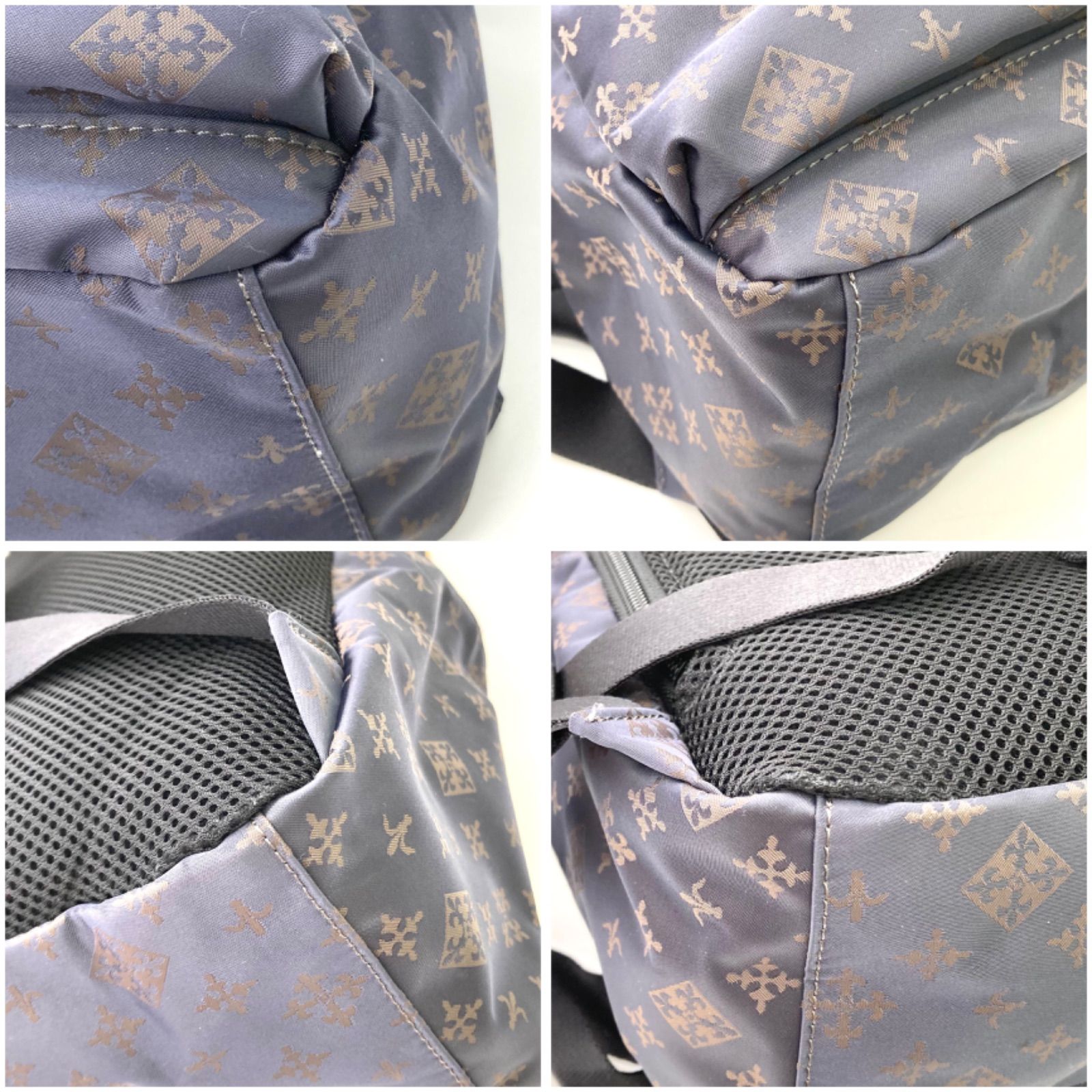 Russet】美品 ラシット リュックサック バックパック パープル