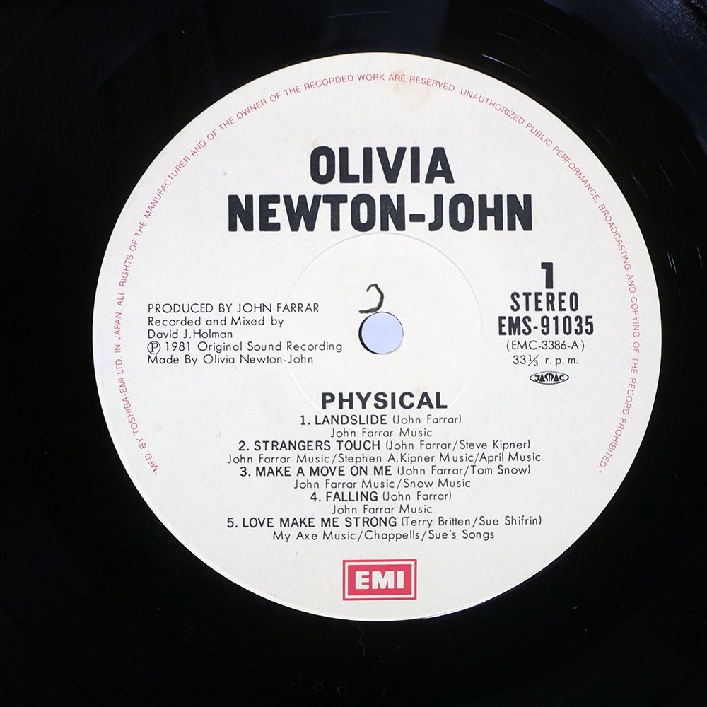 帯付き！国内盤！オリビア・ニュートン・ジョン / ラヴ・ソングス OLIVIA NEWTON-JOHN / LOVE PERFORMANCE : LIVE IN JAPAN 1976