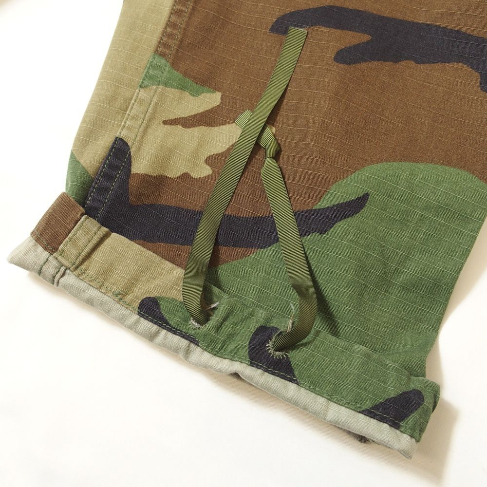 90's 米軍 BDU WOODLAND CAMO リップストップ カーゴパンツ SMALL 90's 米軍 BDU WOODLAND CAMO リップストップ カーゴパンツ SMALL