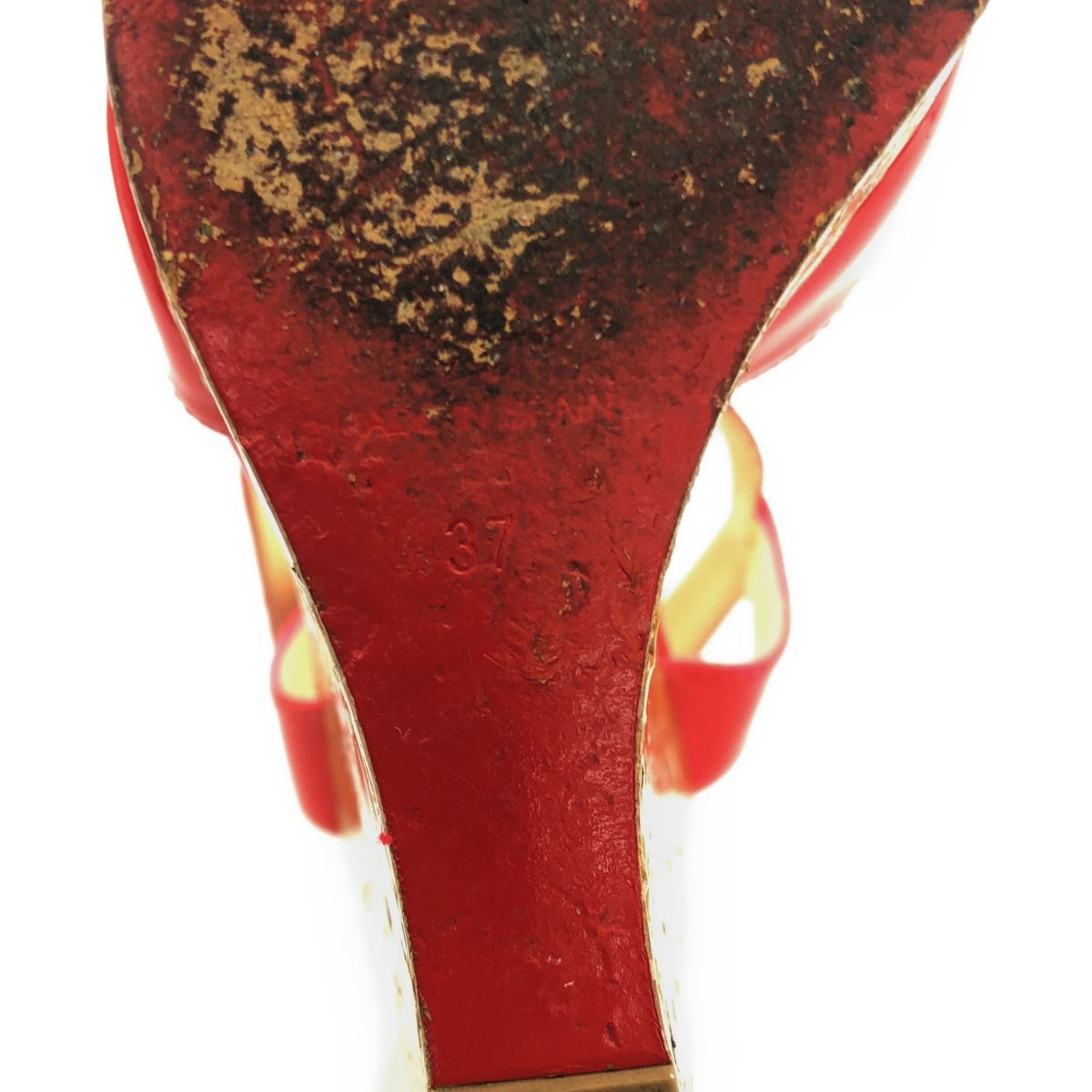 再再値下Christian Louboutinクリスチャンルブタン ウェッジ37