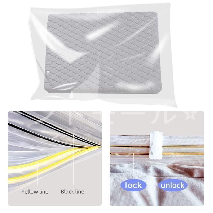 新モデルふとん圧縮袋布団圧縮袋衣類圧縮バッグ真空パック 袋収納袋