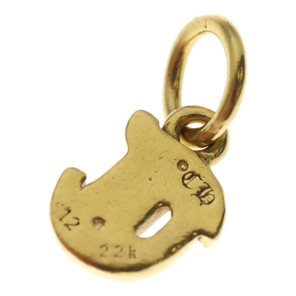 Tイニシャルゴールドネックレストップ