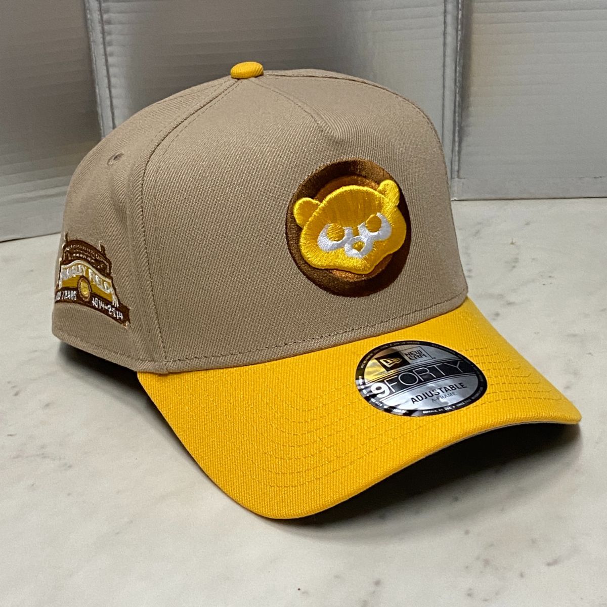 海外限定 Newera ニューエラ 9Forty A-Frame Aフレーム Cubs シカゴ カブス 100th Anniv. (940-102)