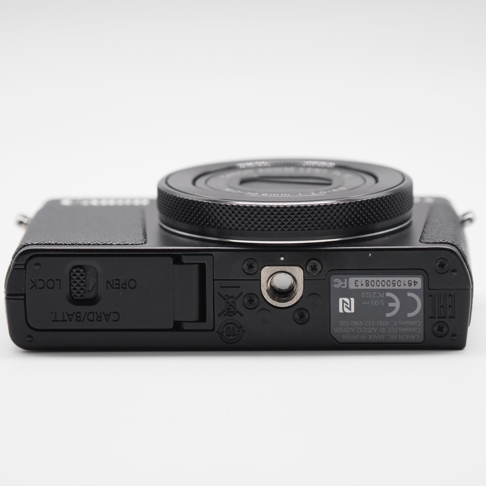 Canon コンパクトデジタルカメラ PowerShot G9 X Mark II ブラック 1.0型センサー/F2.0レンズ/光学3倍ズーム  PSG9XMARKIIBK #2670