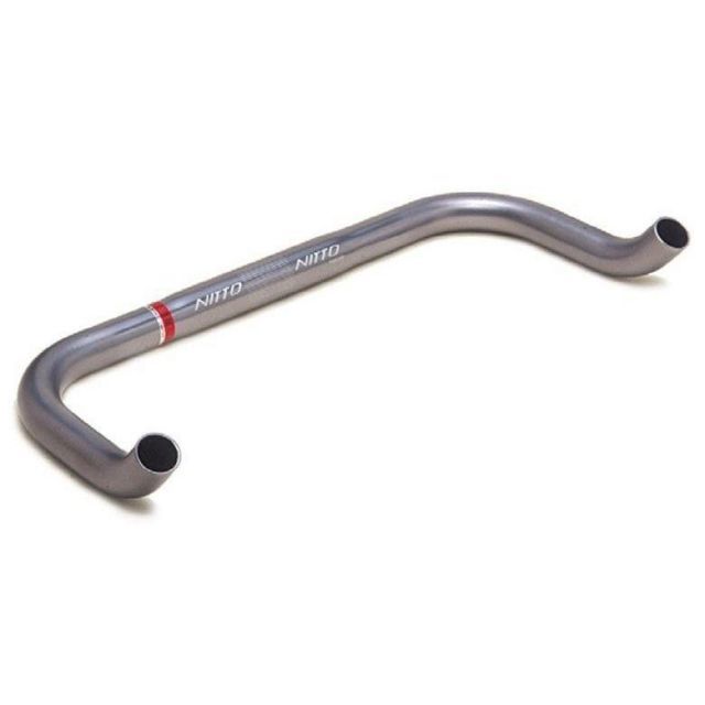 NITTO ニットー RB-018 ブルホーンバー ガンメタ 420mm
