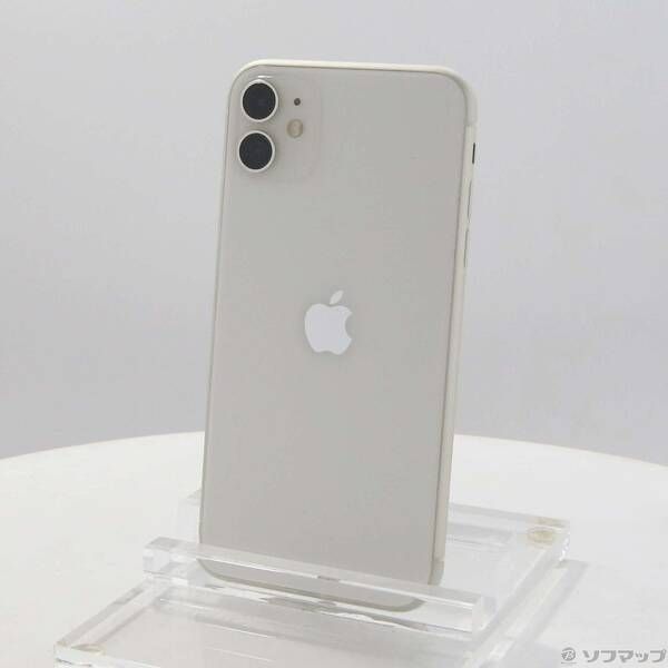 中古】iPhone11[64GB] SIMフリー ホワイト
