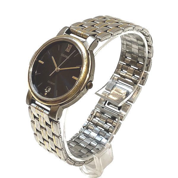 セイコー 7N22-6B20 ウォッチ Seiko 7N22-6B20 Quartz Men's Watch Silver Dial SS 32.5mm