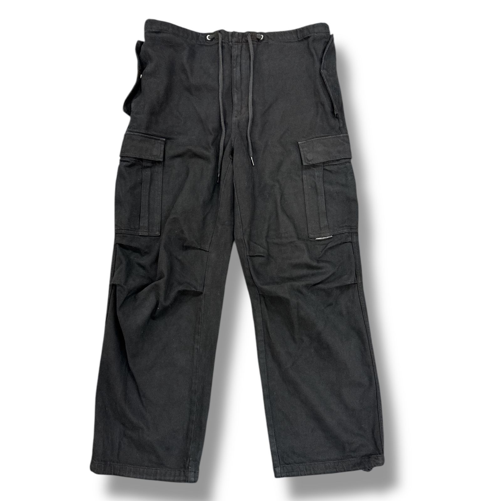 ALEXANDER WANG Drapey Denim Parachute Pant デニムパラシュート 