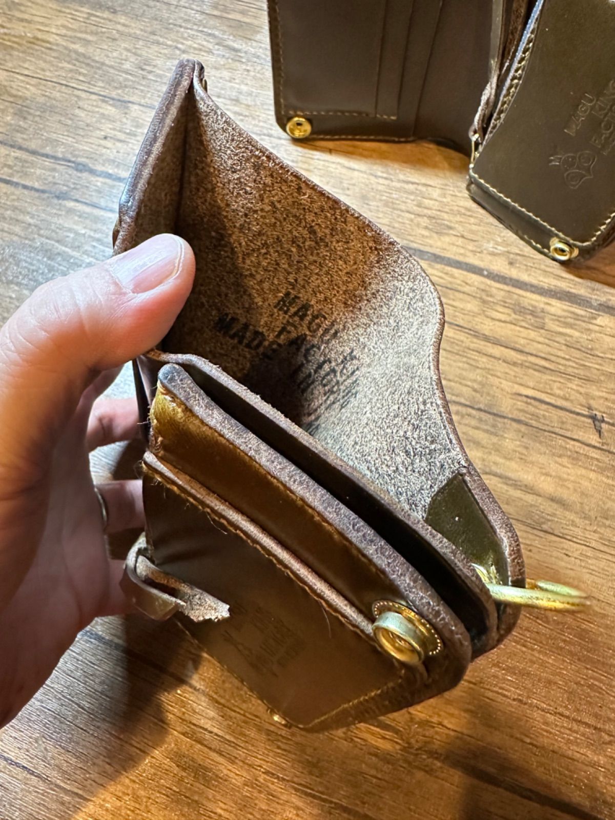 即納』WK-06FA ミドルトラッカーウォレット クロムエクセル