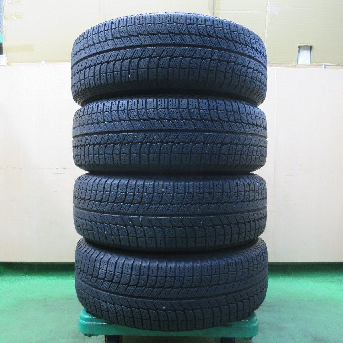 バリ溝！キレイ！9分☆G-SPEED スタッドレス 225/65R17 ミシュラン X 