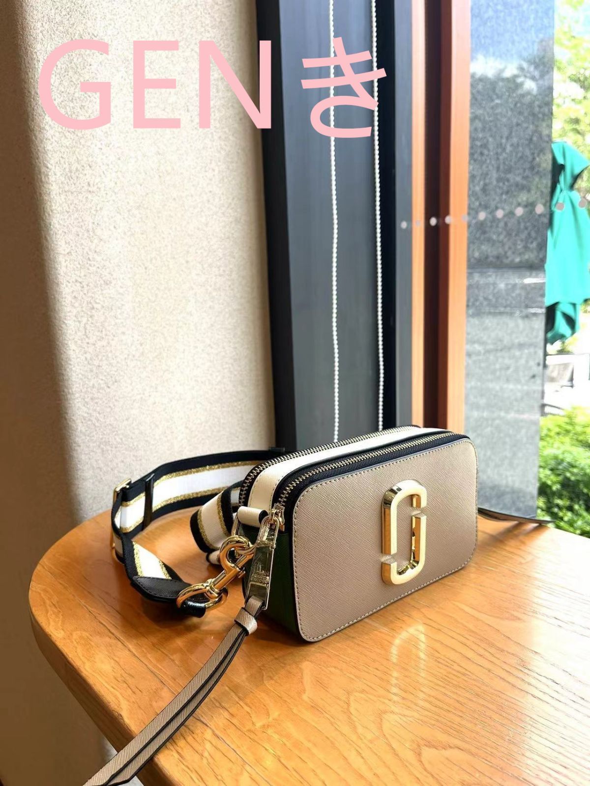 【人気商品・新品未使用】MARC JACOBSマーク ジェイコブスマークジェイコブス スナップショット カメラバッグショルダーバッグクロスボディバッグ R989